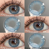 Purpdrank  1pair Color Contact Lenses for Eyes Natural Eye Lens Blue Eye Lenses Brown Lenses Gray Pupils Yearly Green Eye Contacts