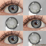 Purpdrank  Purple Color Contact Lenses For Eyes Natural Eye Brown Color Lens Cosmetic Soft Eye Lenses Beauty Pupils Colored Lenses