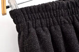 Purpdrank  European style new women's fashion versatile and elegant solid color high-waisted slimming loose trousers