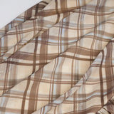 Purpdrank  Women's Summer Spring Half Skirt Plaid Mesh Low Waist Color Blocking See-through Thin Retro Simple Loose Casual Design Fashion