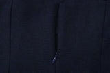 Purpdrank  Elegant Navy Blue Halter Mermaid Long Dress Women Sexy Deep V Front Sleeveless Backless Slim Bodycon Evening Party Gown