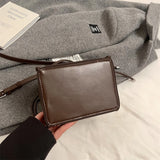 Purpdrank  Mini Drawstring Bucket Bags For Women 2025 Luxury Designer Purses And Handbags Casual Street Small Shoulder Cross Body Bag