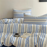 Purpdrank  Pure Cotton Comforter Cover Skin-friendly Duvet Cover Adults Kids Room Quilt Cover Soft Bedding 이불커버 (Pillowcase Need Order)