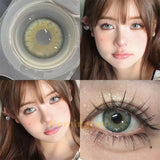 Purpdrank  bingc Colored Contact Lenses for Eyes 1pair Cosplay Prescription for myopia0-800degrees Contact Lenses Yearly Halloween Myopia