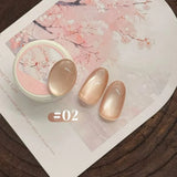 Purpdrank  TC Pure Lust Golden Light Heroine Cat Eye Gel Nail Polish New Whitening Ice Transparent Super Flash Nail Art Nail Supplies