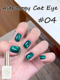 Purpdrank  12ML 10-Color Blue Series Blue Eyes Star Sea Cat Eye Gel Nail Polish New Summer Flash Lamp Cat Eye Nail Polish Nail Art
