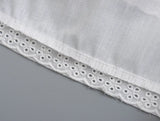 Purpdrank   Sexy White Spliced Embroidery Lace Bra Corset style Mini Dress Women Backless Party Skater Short Sling Robe Holiday