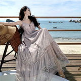 Purpdrank  Women's Clothing "Heartbeat" Romantic and Beautiful Lace Strap Dress