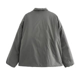 Purpdrank  Luxury Brand Women's Clothing Warm Long Sleeves Cotton Coats Autumn Winter Versatile Belts Black Red Grey Jackets for Women