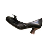 Purpdrank   French Vintage Butterfly Knot Single Shoes Women's 2026 New Thick Heel Mary Janes Versatile Commute High Heels Summer Rubber