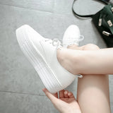 Purpdrank  Women's Shoes Platform Modis Female Moccasin All-Match Autumn Casual Sneaker Clogs Leather Fall New Small Summer Le