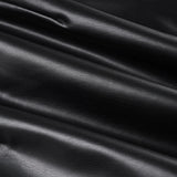 Purpdrank  Sexy Pu Leather Asymmetrical Super Mini Skirts With Shorts Y2K Slim Low-Wiasted Button Bodycon Skirts Women Summer Fashion