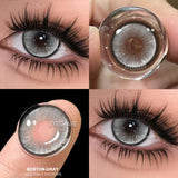 Purpdrank  2pcs Contact Lenses Colored Contacts Beautiful Pupil Natural Contact Lenses for Eyes Color Yearly Cosmetic Contact Lens