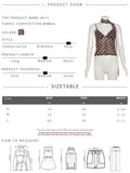 Purpdrank  Polka Dot Print 3-Piece Set Women Scarf+V-Neck Camisole+Irregular Mid Skirts Matching High Street Sweet Elegant Suit