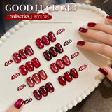 Purpdrank  10ML Red Wine Cat Magnetic Gel Nail Polish Glitter Semi Permanant Soak Off UV LED Gel Varnish For Manicure DIY Nail Supplies