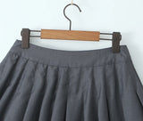Purpdrank  Summer Mini Skirts Vintage Kawaii Skirts Women Super Short Skirts For Woman Preppy Style Mirco Skirt Pleated Preppy Style Grey