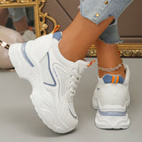 Purpdrank  Chunky Platform Women Sport Sneaker 2025 Spring Summer Breathable Casual Sneakers Woman Thick Bottom Vulcanizd Shoes Female