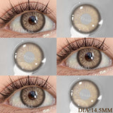 Purpdrank  Purple Color Contact Lenses For Eyes Natural Eye Brown Color Lens Cosmetic Soft Eye Lenses Beauty Pupils Colored Lenses
