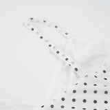 Purpdrank  Sexy Polka Dot Print V-Neck Slip Maxi Dress French Chic Sleeveless Backless Slim Bodycon Long Dress Elegant Women's Dress