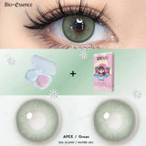 Purpdrank  0~400 Degree Myopia Fashion Makeup Contacts Lenses Yearly Soft Comfort Health Blue Contacts Free Case Fast Shipping