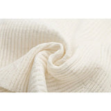 Purpdrank  Spring Autumn New Women's Ribbed Knitted Dress Long Sleeves Mini Dress A-Line O-Neck Streetwear Bodycon Black White Dresses