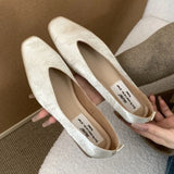 Purpdrank  Retro Printing Ethnic Style Ballet Flat Shoes Women Fashion Square Toe Shallow Mary Jane Shoes Comfort Soft Sole Flats Sandalias