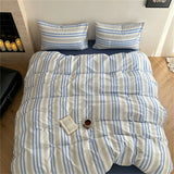 Purpdrank  Pure Cotton Comforter Cover Skin-friendly Duvet Cover Adults Kids Room Quilt Cover Soft Bedding 이불커버 (Pillowcase Need Order)