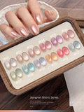 Purpdrank  TC Pure Lust Golden Light Heroine Cat Eye Gel Nail Polish New Whitening Ice Transparent Super Flash Nail Art Nail Supplies