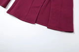 Purpdrank  Elegant Fashion Slim Tailored Coat Women 2025 Autumn Winter Fashion V-Neck Single Button Long Sleeve Office Jacket Female Blazer