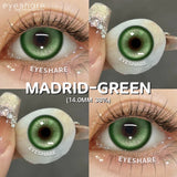 Purpdrank  Anime Colored Contact Lenses 2Pcs Cosplay Red Lenses Blue Eyes Lenses Halloween Purple Eye Makeup Contact Green Lens