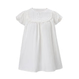 Purpdrank  Summer Fashion Crew Neck Temperament Short Sleeve Loose Dress Short Skirt