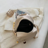 Purpdrank  Fashion Soft Backpack Large Capacity PU Leather School Bag Casual Multifunction Shoulder Bag Women Multifunction Handbag