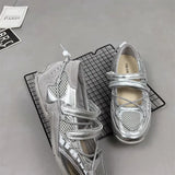 Purpdrank  Women Sneakers Marie Janes Shoes Woman Flat Sandals Summer 2025 Brand Casual Sport Shallow Loafers Breathable Comfort Sandalias