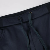 Purpdrank  American Retro Slight Strech Low Waist Pockets Slim Solid FLARE PANTS