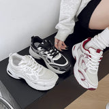 Purpdrank  Summer New Women's Dad Sneakers - Breathable Mesh Small-Design Casual All-Match Sports Shoes