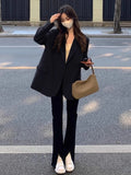 Purpdrank  Korean Fashion Blazers for Women 2025 New Spring High-Grade Loose Suits Jackets Casual Popular Office Ladies Chic Coat Outerwear