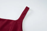 Purpdrank  Sleeveless Backless Bodycon Zipper Straps Pleated Long Dress Solid Sexy Elegant Maxi Dress Party Club Prom Summer Outfit