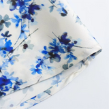 Purpdrank  Spring New Women's Fashionable and Stylish Style Slim Fit Versatile Print Wrapped Hip High Waist Skirt
