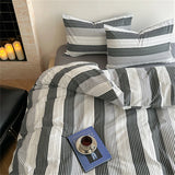 Purpdrank  Pure Cotton Comforter Cover Skin-friendly Duvet Cover Adults Kids Room Quilt Cover Soft Bedding 이불커버 (Pillowcase Need Order)