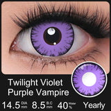 Purpdrank  Colorful Cosplay Contact Lenses Eye Lenses Multicolored Red Lenses For Eyes Halloween Contact Lens Beauty Pupils