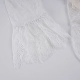 Purpdrank  Elegant Fashion Sexy Lace A-Line Dress Slim-Fitting O-Neck Long Sleeve Mini Dresses For Women Summer Fashion Streetwear