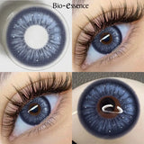 Purpdrank  1Pair Colored Contact Lenses for Eyes Gray Pupils Lens Fashion Blue Eye Contacts Green Lenses Brown Lenses Yearly