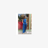 Purpdrank  Ladies Casual Faion Set Svel Wide Leg Pants ket Design Polyester Fabric for Women in Their 20s And 30s