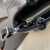 Purpdrank  Straw Woven Design Top-Handle Bags Women Rainbow Color Summer Beach Shoulder Crossbody Bags Luxury Designer Handbags