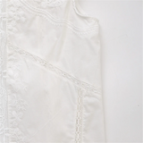 Purpdrank  Summer New Women's Fashion and Elegance Slim Fit Versatile Bow embellishment Embroidered Short Top