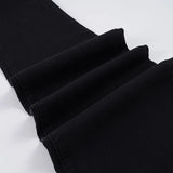 Purpdrank  Y2K American Hottie Flare Jeans Women Fashion Solid Color High Waist Slim Fit Denim Trousers Casual Streetwear Basic Pants