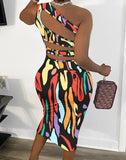 Purpdrank Women Sexy Cut Out Lace-Up Dress Summer Ladies Fashion Women's Zipper Design Sleeveless Midi Bodycon Lace-Up Dresses