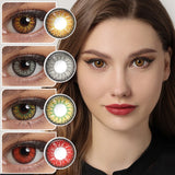 Purpdrank  Colorful Cosplay Contact Lenses Eye Lenses Multicolored Red Lenses For Eyes Halloween Contact Lens Beauty Pupils
