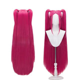 Purpdrank  Rumi Zoey Mira Cosplay Costume Wig Women Girls White Leather Suit Halloween Carnival Party Comic-con Role Playing Outfit