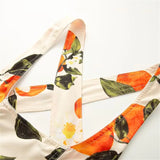 Purpdrank  Flip Collar Sleeveless Zipper Decoration Summer New Women's Fashion Style Slimming Short Dress